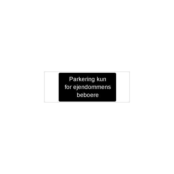 Parkering for beboere