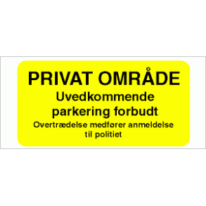Privat omrde