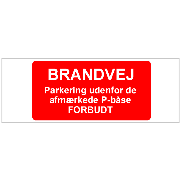 Brandvejsskilt