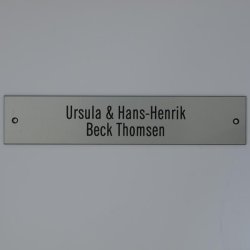 Drskilt, plast, "slv/sort"