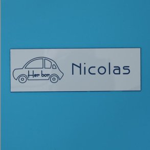 Drskilt, plast, 180 x 60 mm 