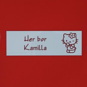 Drskilt, plast, 180 x 60 mm 