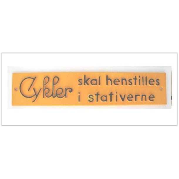 Cykler henstilles