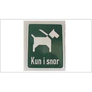 Hund - kun i snor