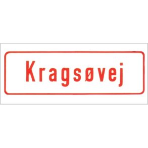 Gadeskilt (model DS)