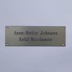 Drskilt, Stl-look 180 x 55 mm