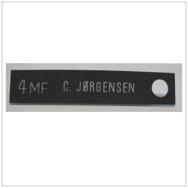 LEJERBO AFD 259 m.fl. SORT/TRANSPERANT