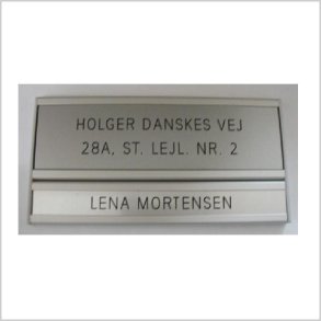 Drskilt til udskiftelige indstik 93 x 200