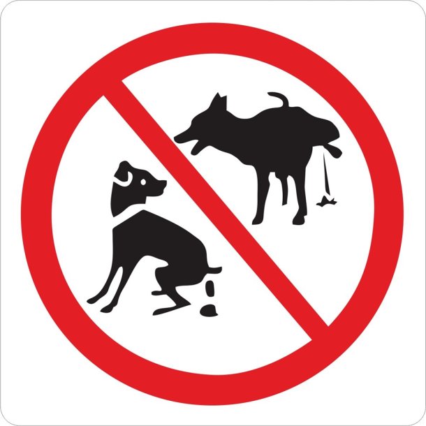 Hundebesrgelse forbudt