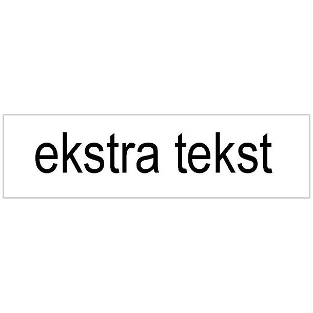 Vlg det antal ekstra karakterer, ud over det p varen anfrte maximum