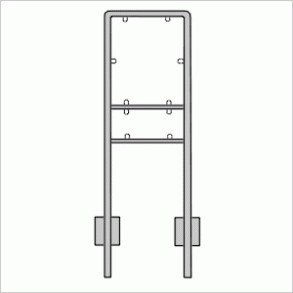 Lav rrgalge 50 x 50 cm + 50 x 25 cm