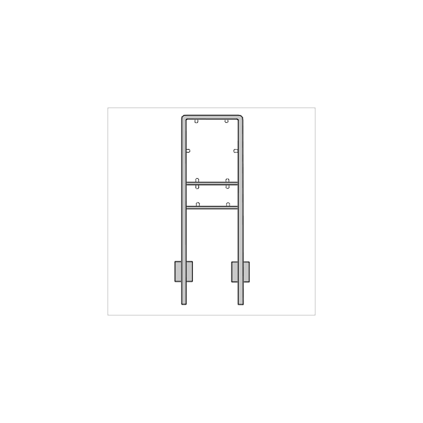 Lav rrgalge 50 x 50 cm + 50 x 25 cm