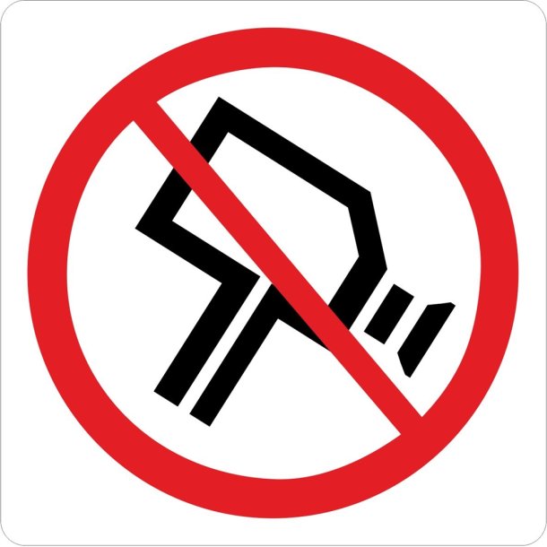 Videooptagelse forbudt